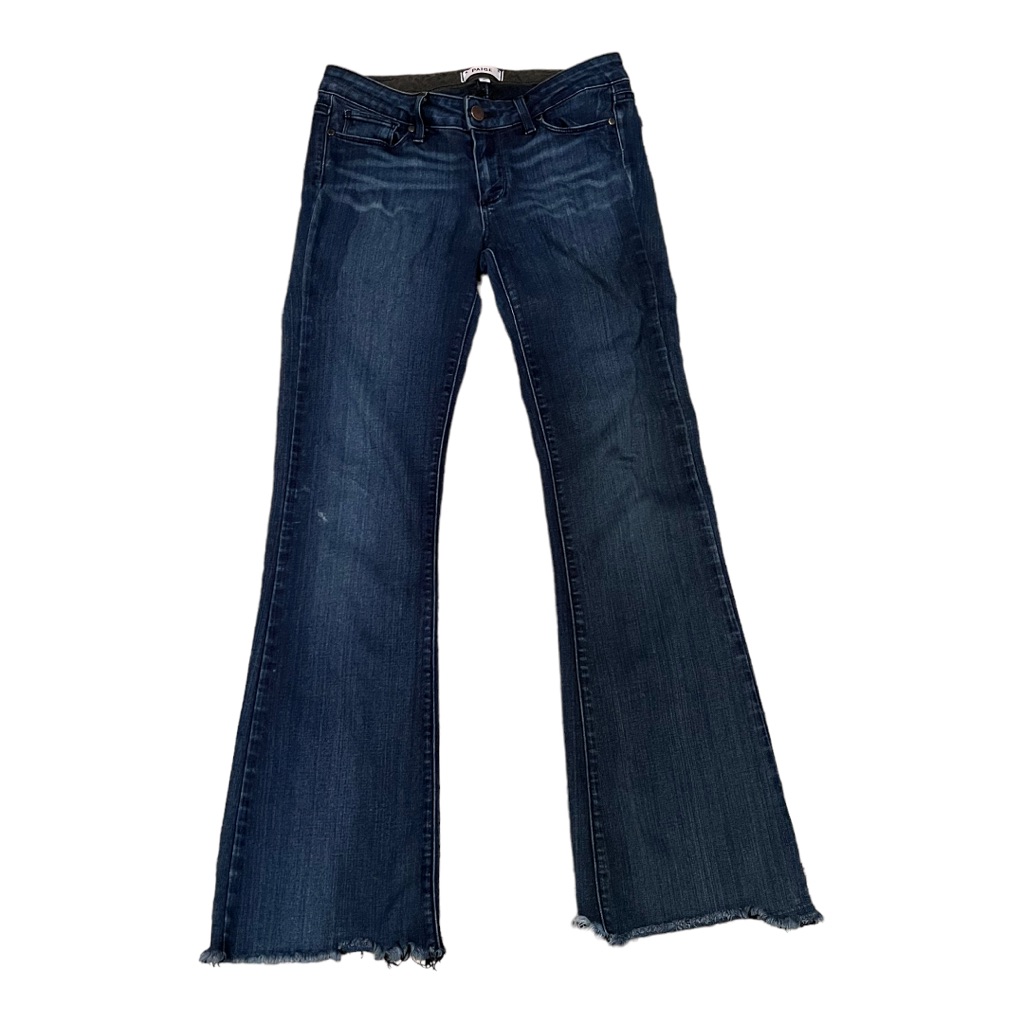Paige Skyline Boot Medium Wash Bootcut Jeans 27